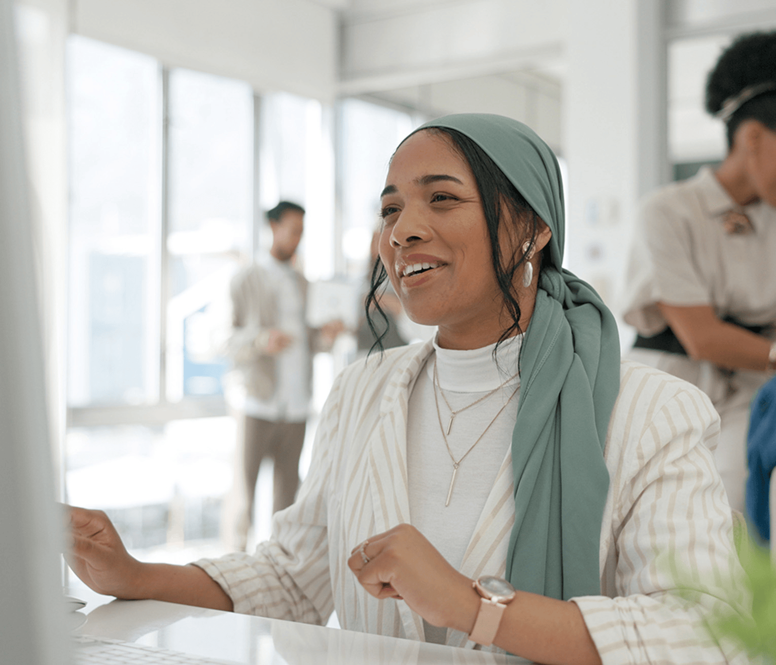 Footprints on ribbed sandy cost