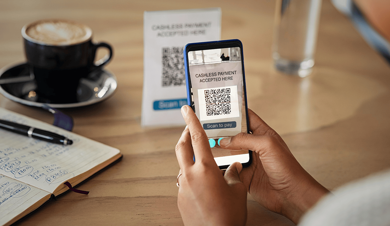 Smart phone with displaying message apps